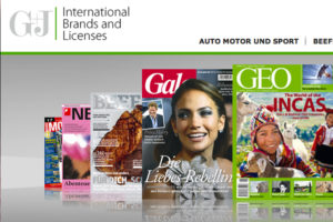Website G+J International Brands